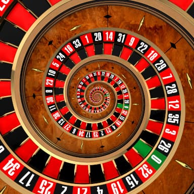 Spirale infernale de la roulette du casino